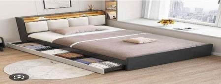 تخت خواب باکس‌دار 16-224 برنادت