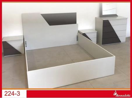 تخت خواب دو نفره 3-224 برنادت